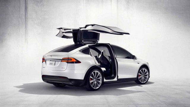 Đứng vị trí thứ 2 tiếp tục là một mẫu Tesla, Model X. (Ánh: Tesla)