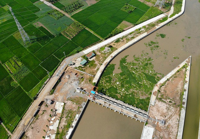 Toàn cảnh trạm bơm 7.464 tỷ đồng thoát nước cho phía Tây Hà Nội - 5