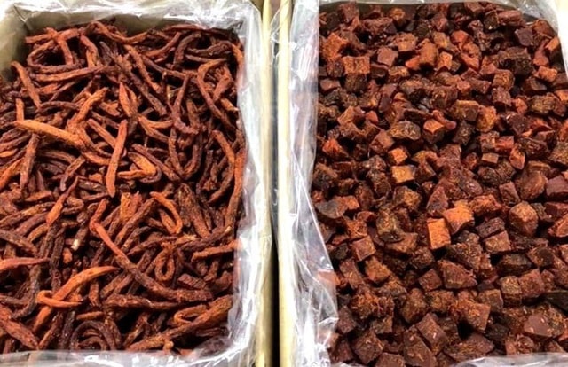 Thịt bò khô 100 ngàn đồng/kg, rùng mình câu trả lời của người bán - 1