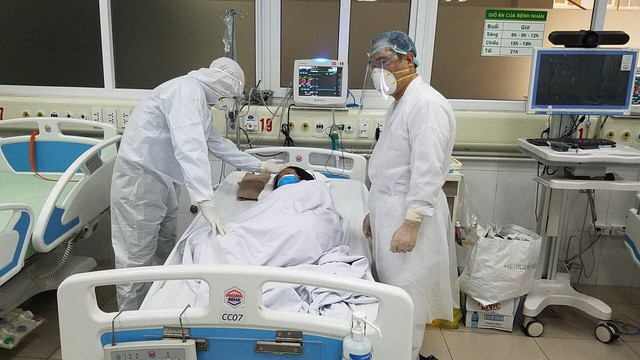 Bên trong phòng điều trị đặc biệt Covid-19 tại Bệnh viện Bệnh nhiệt đới TW - 1