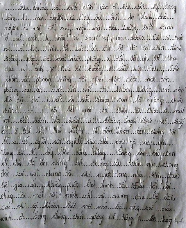 Những dòng thư nặng nghĩa tình gửi tới chiến sĩ trong khu cách ly - 1 Những dòng thư nặng nghĩa tình gửi tới chiến sĩ trong khu cách ly - 1