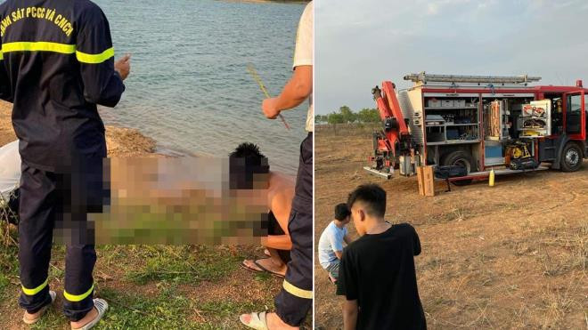 Đi câu cá, 2 học sinh ở Đồng Nai chết đuối thương tâm - 1