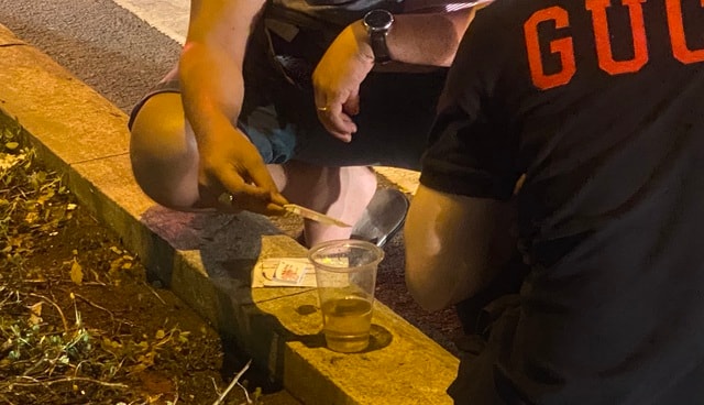 Thanh niên đi xe sang tông xe chở lãnh đạo Công an thành phố - 4