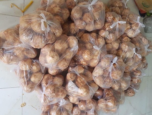 Ngày bán 5.000 quả dừa tí hon, hàng lạ gây sốt ngày nắng cháy - 3