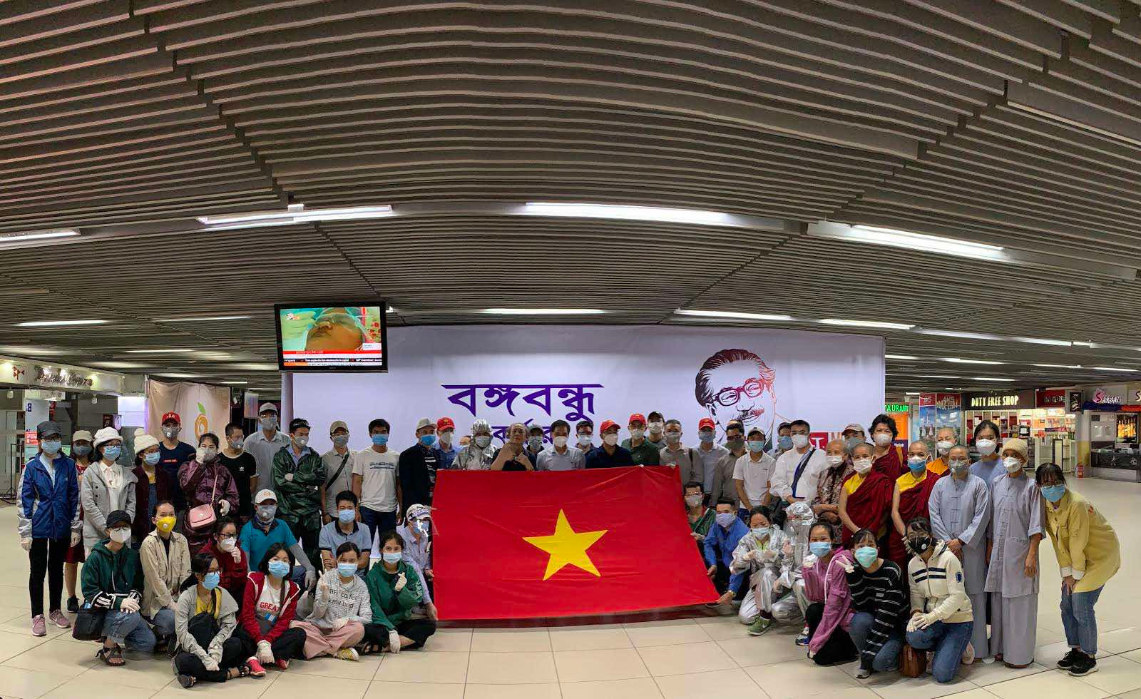 200 công dân Việt Nam từ khu vực Nam Á về nước an toàn