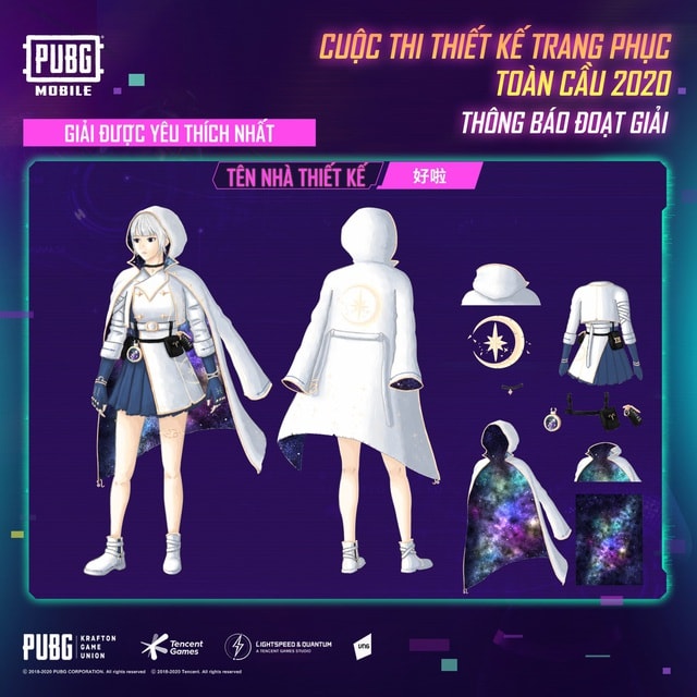 PUBG Mobile công bố chủ nhân giải thưởng $5000 của cuộc thi “Thiết kế trang phục toàn cầu” - Ảnh 4.