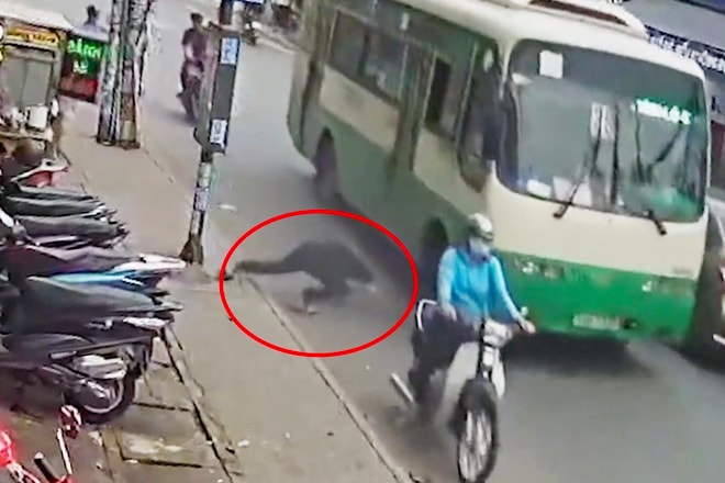 Xe tải mất phanh gây tai nạn liên hoàn, 2 cô gái tử vong thương tâm - Ảnh 3. Xe tải mất phanh gây tai nạn liên hoàn, 2 cô gái tử vong thương tâm - Ảnh 3.