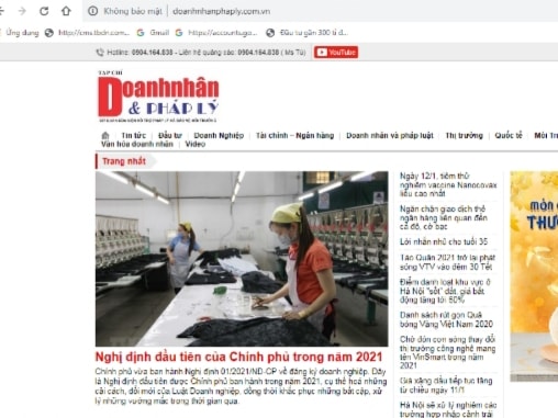 Chuyển đổi Thời báo Doanh nhân thành tạp chí Doanh nhân và Pháp lý - Ảnh 2.