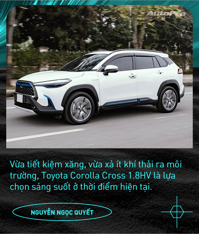Người dùng đánh giá Toyota Corolla Cross Hybrid: ‘Thành fan Toy sau khi được dùng công nghệ xe sang giá mềm’ - Ảnh 10.