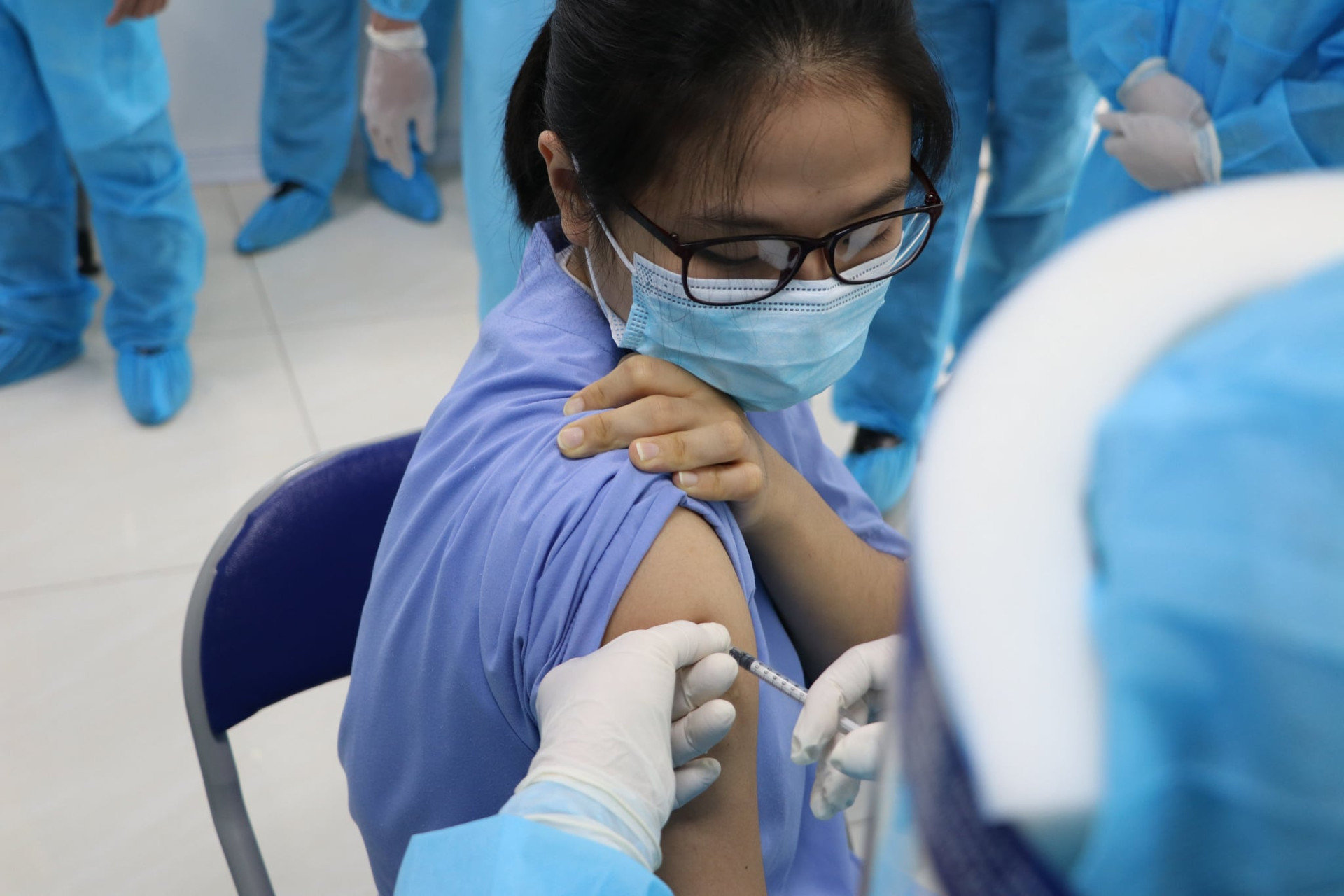 Đã có 44.278 người tiêm vắc xin phòng COVID-19 tại 19 tỉnh, thành phố - Ảnh 1.