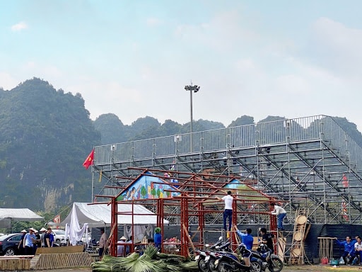 Ninh Bình: Tích cực chuẩn bị cho lễ khai mạc Năm Du lịch Quốc gia 2021 - Ảnh 3. Ninh Bình: Tích cực chuẩn bị cho lễ khai mạc Năm Du lịch Quốc gia 2021 - Ảnh 3.