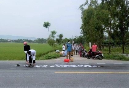 Truy tìm tài xế tông cụ ông 90 tuổi tử vong - Ảnh 1.