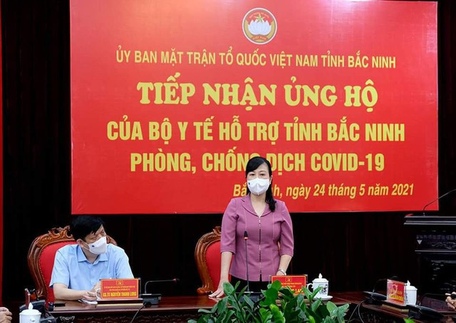 Bộ Y trưởng Bộ Y tế kêu gọi cả nước trợ giúp Bắc Ninh, Bắc Giang chống dịch COVID-19 - Ảnh 3.