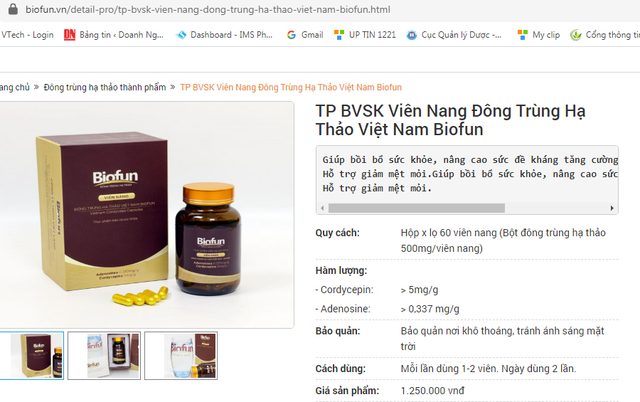 Công ty Biofun có bất chấp pháp luật để quảng cáo TPBVSK sai phép? - Ảnh 1.