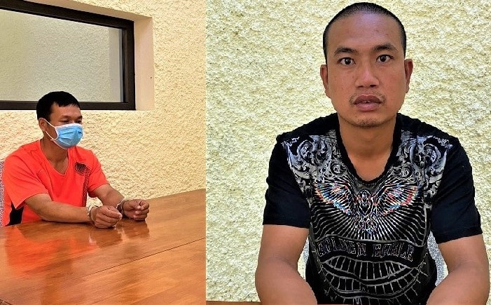 Khởi tố 2 bị can đấm công an trong khu cách ly - Ảnh 1.