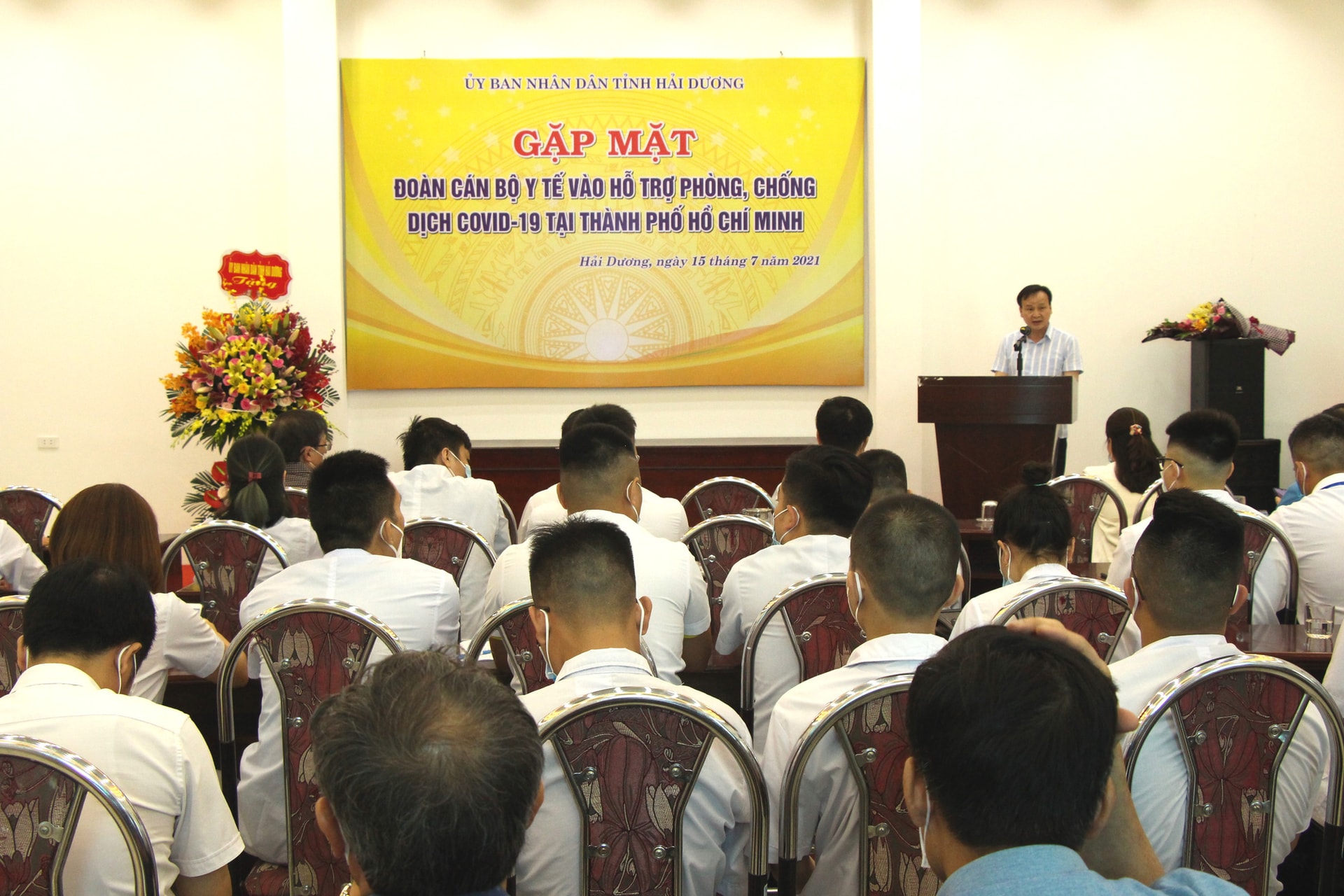 41 y bác sĩ Hải Dương nam tiến giúp TP.HCM chống dịch - Ảnh 4.