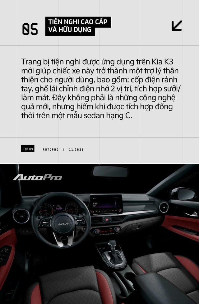 10 lợi thế giúp Kia K3 duy trì ngôi vương phân khúc C - Sedan tại Việt Nam - Ảnh 5.