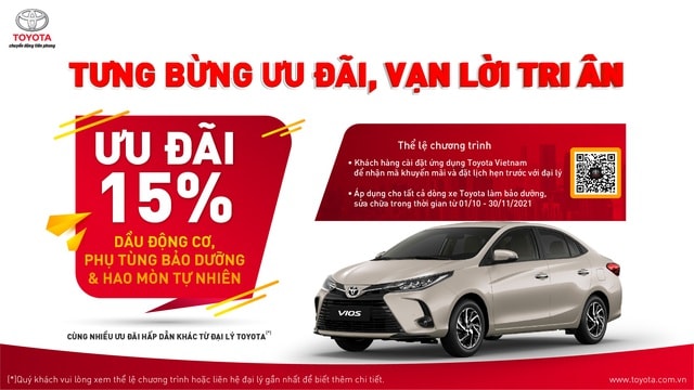 Toyota Việt Nam tung những ưu đãi dịch vụ đặc biệt tiêu chuẩn Nhật Bản - Ảnh 1.