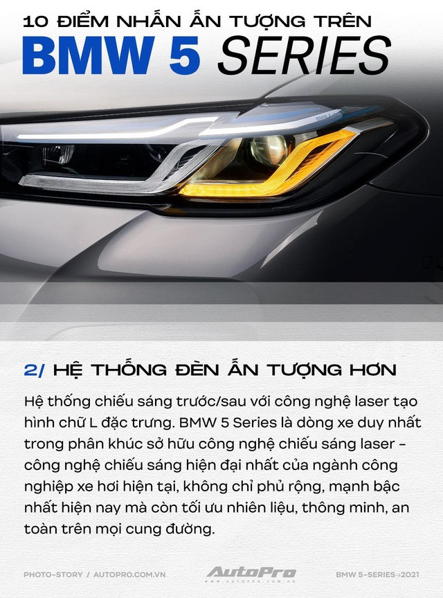 10 điểm nhấn ấn tượng trên BMW 5 Series - Ảnh 2.