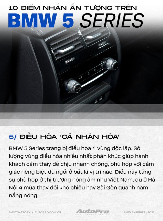 10 điểm nhấn ấn tượng trên BMW 5 Series - Ảnh 5.