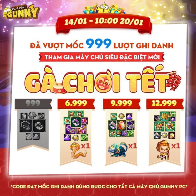 “Gà Chơi Tết” khiến cộng đồng Gunny huyền thoại tưng bừng những ngày giáp Tết - Ảnh 2.