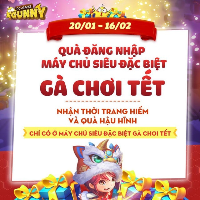 “Gà Chơi Tết” khiến cộng đồng Gunny huyền thoại tưng bừng những ngày giáp Tết - Ảnh 4.