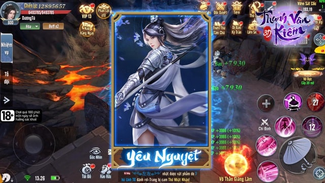 Vừa ra mắt 1 tiếng, Thanh Vân Kiếm 3D với lượt tải tăng “chóng mặt” đã leo lên Top 1 BXH App Game Việt Nam - Ảnh 3.