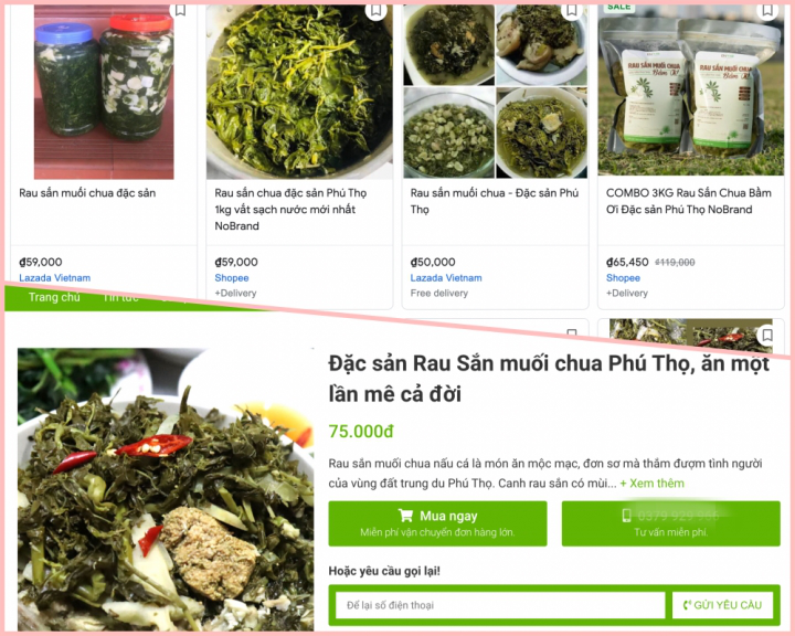 Loại rau nhà nghèo lên sàn thương mại điện tử, bán cả trăm suất mỗi ngày - Ảnh 1. Loại rau nhà nghèo lên sàn thương mại điện tử, bán cả trăm suất mỗi ngày - Ảnh 1.