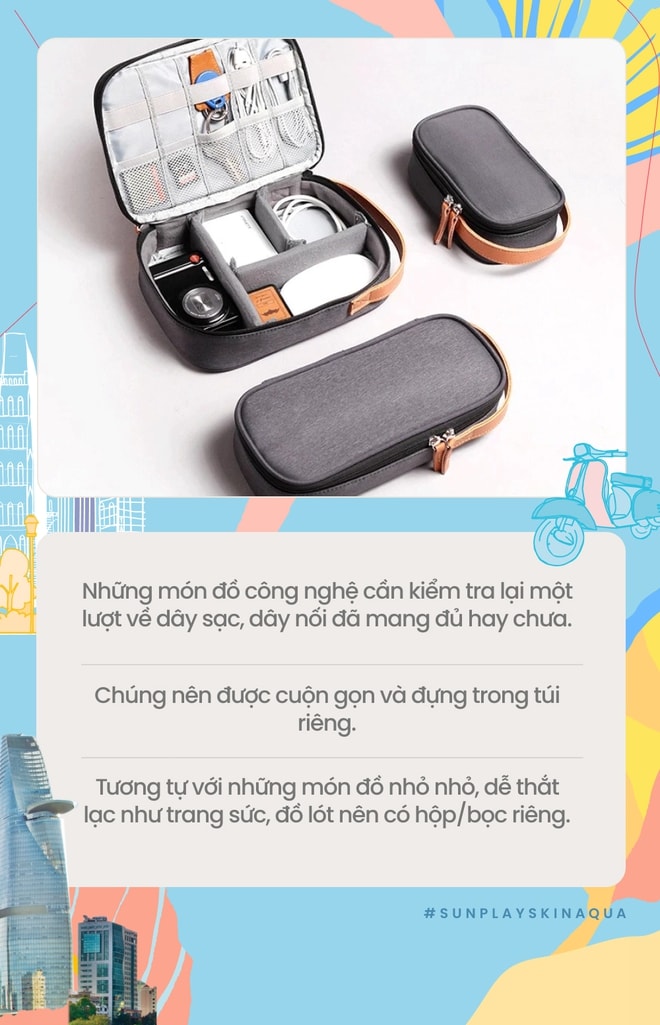 Dành cho hội não cá vàng: Đóng khung những thứ cần xách ra khỏi nhà trước mỗi chuyến đi, không bao giờ sợ quên nữa - Ảnh 3.