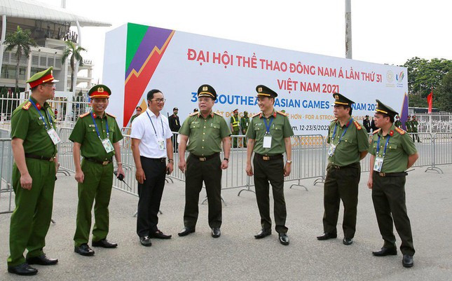 Công an Hà Nội lên phương án đảm bảo an ninh trận Chung kết bóng đá nam SEA Games 31 - Ảnh 1.