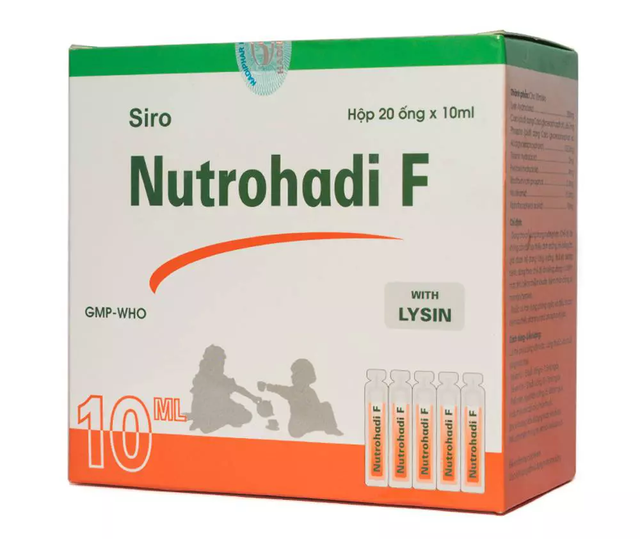 Thu hồi thuốc Siro uống Siro Nutrohadi F vì vi phạm tiêu chuẩn chất lượng - Ảnh 1.