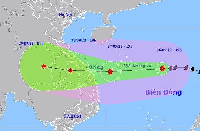 Ngày 27/9: Siêu bão Noru đổ bộ, gây mưa lớn ở Trung Bộ - Ảnh 1.