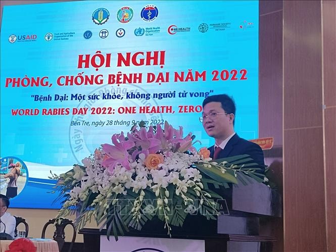 Hội nghị phòng, chống bệnh dại năm 2022 tại Bến Tre - Ảnh 1.