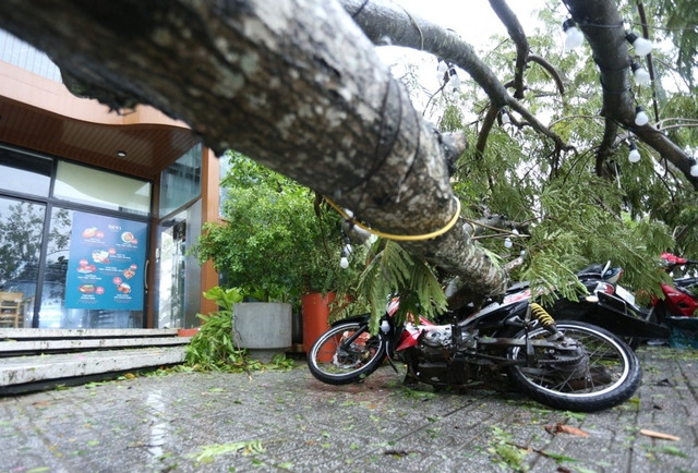 Những thiệt hại ban đầu do bão Noru gây ra ở miền Trung: Nhà bị tốc mái, nhiều người bị thương - Ảnh 3.