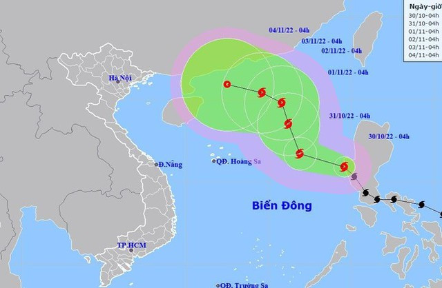 Các tỉnh, thành từ Quảng Ninh đến Bình Thuận khẩn trương ứng phó với bão số 7 - Ảnh 1.