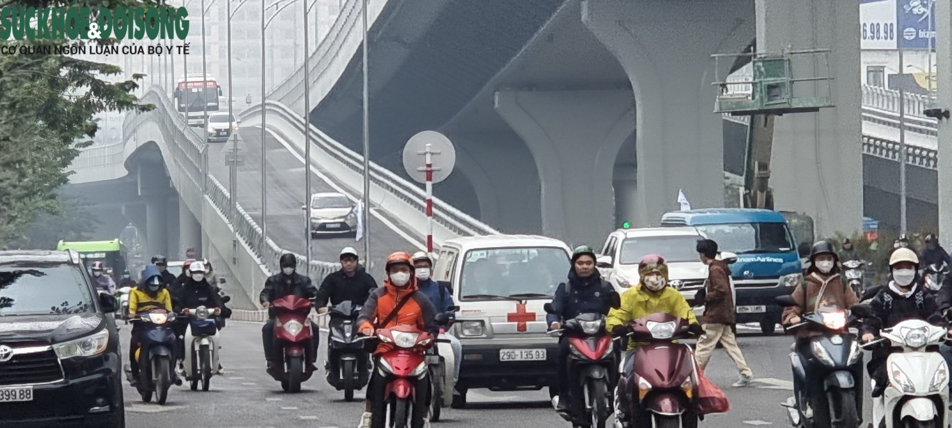 Ngắm toàn tuyến đường vành đai 10.000 tỷ ở Hà Nội trong ngày thông xe - Ảnh 7.