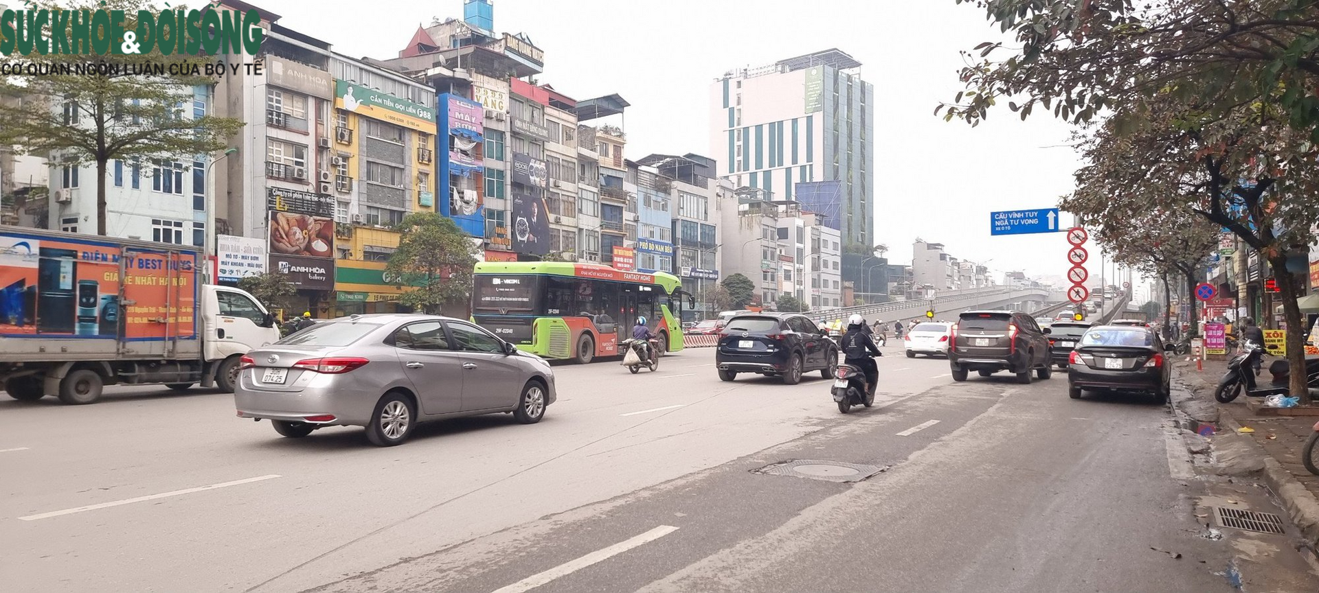 Ngắm toàn tuyến đường vành đai 10.000 tỷ ở Hà Nội trong ngày thông xe - Ảnh 8.