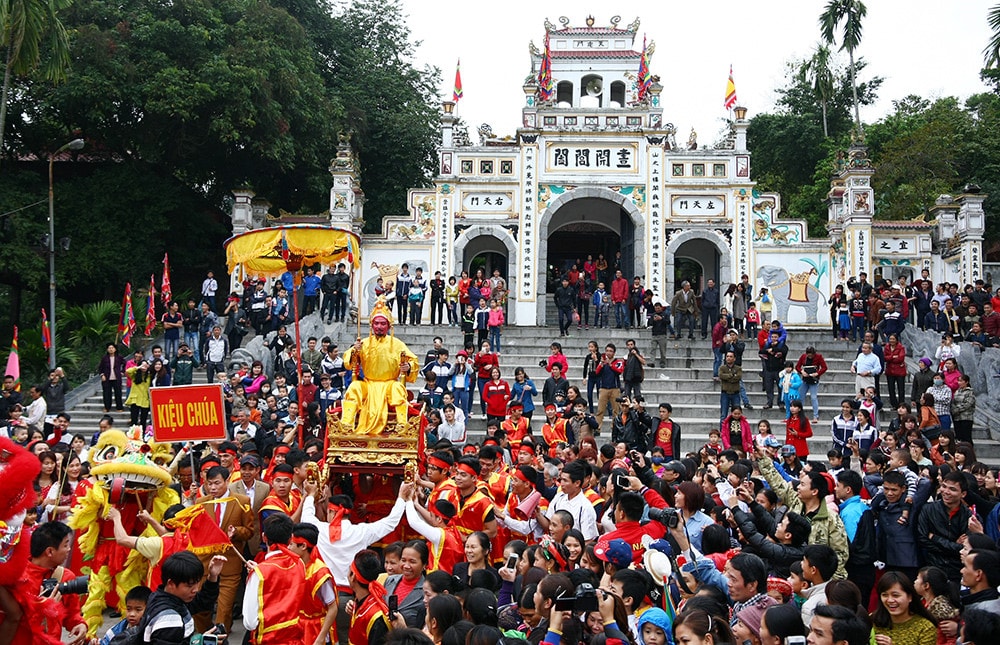 Những lễ hội lớn nào được đông đảo người dân Thủ đô quan tâm dịp đầu xuân Quý Mão? - Ảnh 2.