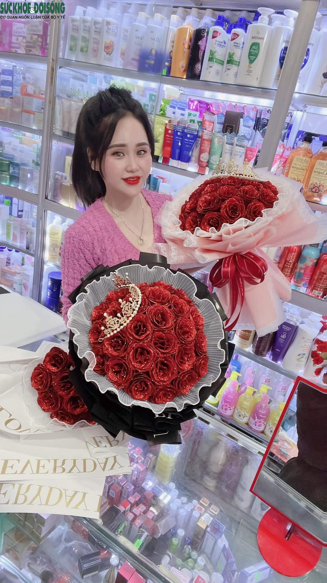 Thị trường ngập tràn quà tặng trước ngày lễ Valentine - Ảnh 3.