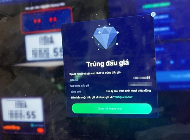 Hình thức đấu giá biển số xe 2025 được quy định theo Nghị định số 156/2024/NĐ-CP. Ảnh minh họa: TL