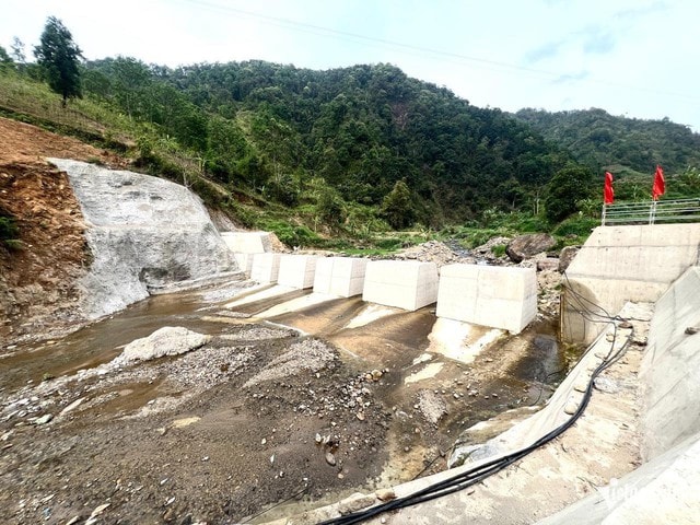 Khánh thành đập phòng chống rủi ro lũ quét và sạt lở đất đầu tiên ở Việt Nam- Ảnh 4.