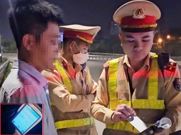 Tuần tra đêm phát hiện lái xe khách uống bia, lái xe tải sử dụng ma tuý- Ảnh 1.