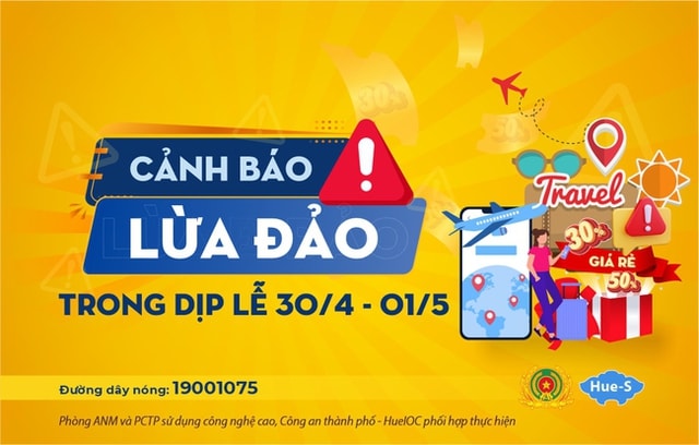 Huế cảnh báo thủ đoạn lừa đảo dịch vụ du lịch dịp nghỉ lễ 30/4- Ảnh 1.