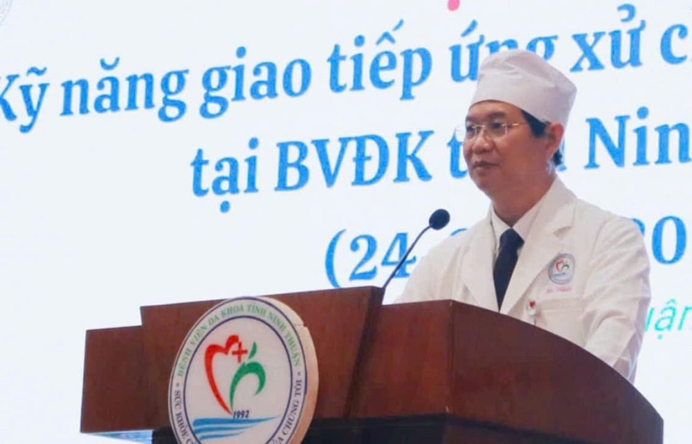 tap huan ky nang benh vien da khoa Ninh Thuan II