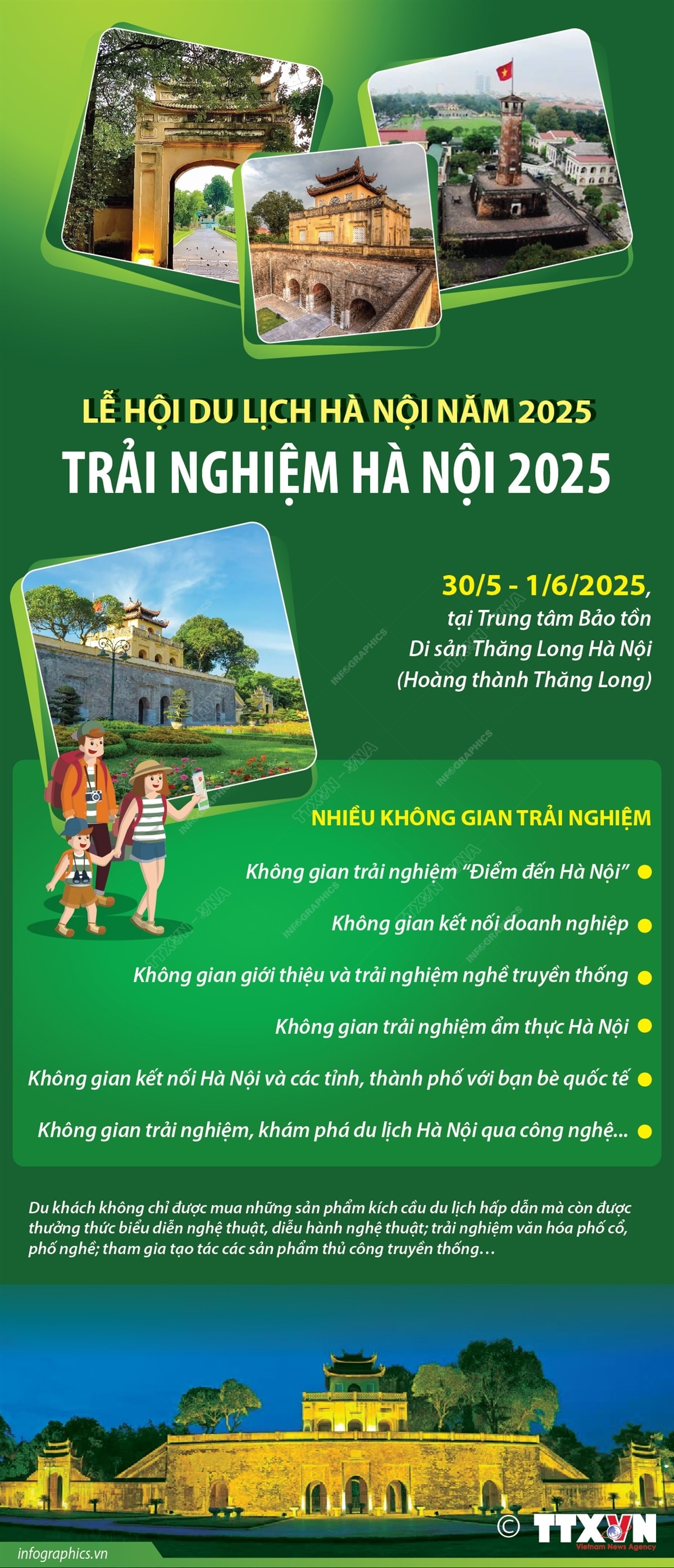 Lễ hội Du lịch Hà Nội năm 2025: Trải nghiệm Hà Nội 2025- Ảnh 1.