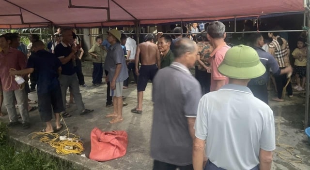 Người đàn ông bị sét đánh tử vong khi đang gặt lúa- Ảnh 1.