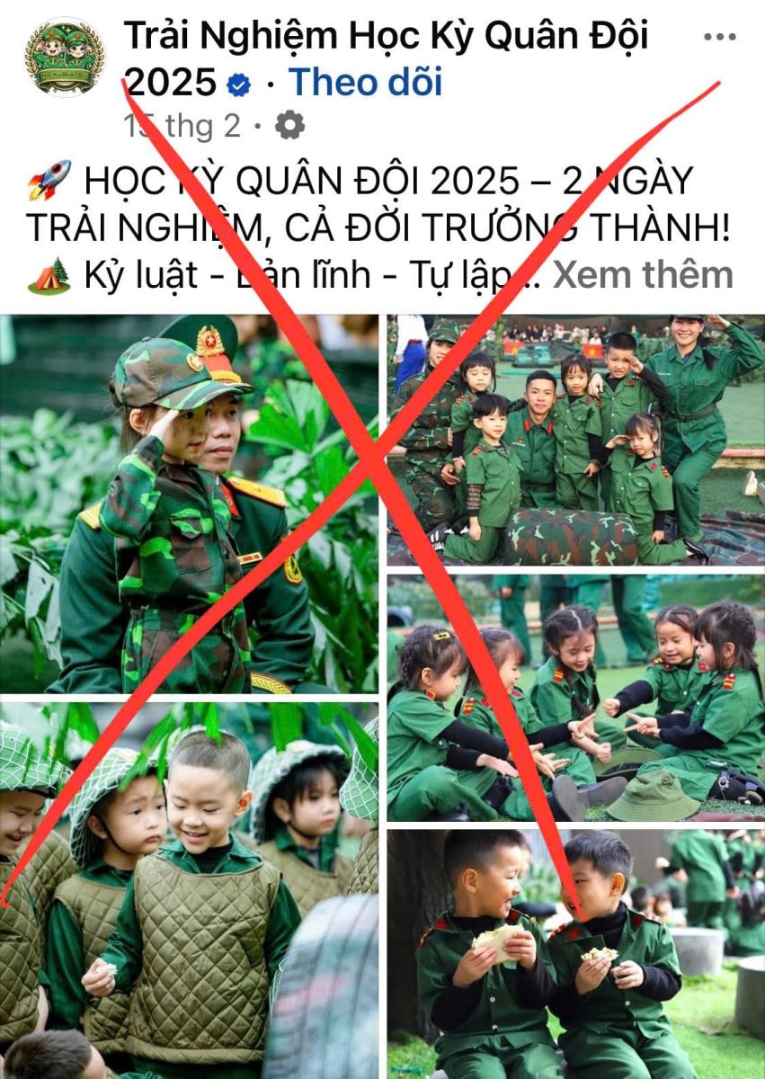 Mạo danh ‘Trại hè quân đội’, ‘Học kỳ công an’: Chiêu thức cũ, thủ đoạn mới- Ảnh 1.