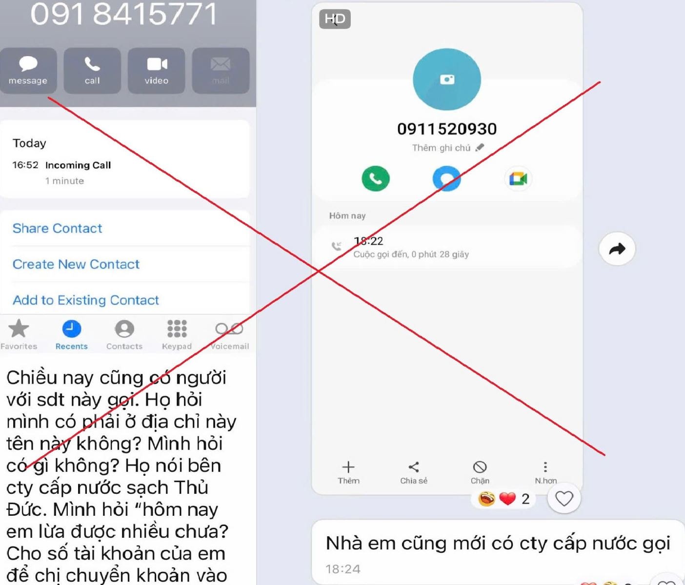 Cảnh giác với các cuộc gọi 'dọa' cắt nước- Ảnh 1.