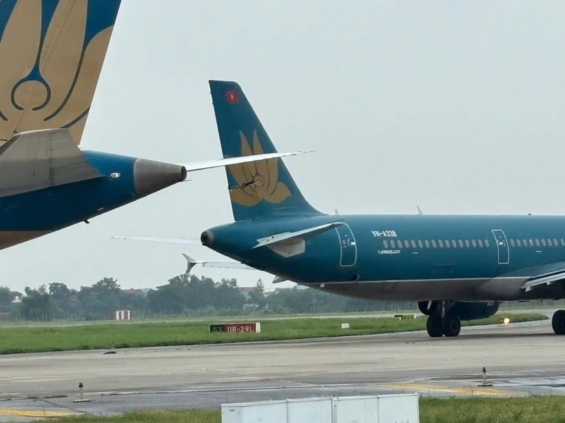 Cục Hàng không chỉ đạo nóng sau vụ hai máy bay va chạm tại sân bay Nội Bài- Ảnh 1.