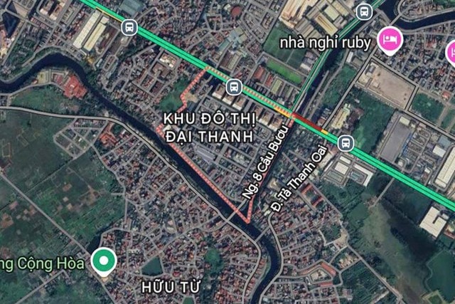 Hà Nội kiểm tra vi phạm xây dựng tại KĐT Đại Thanh- Ảnh 1.